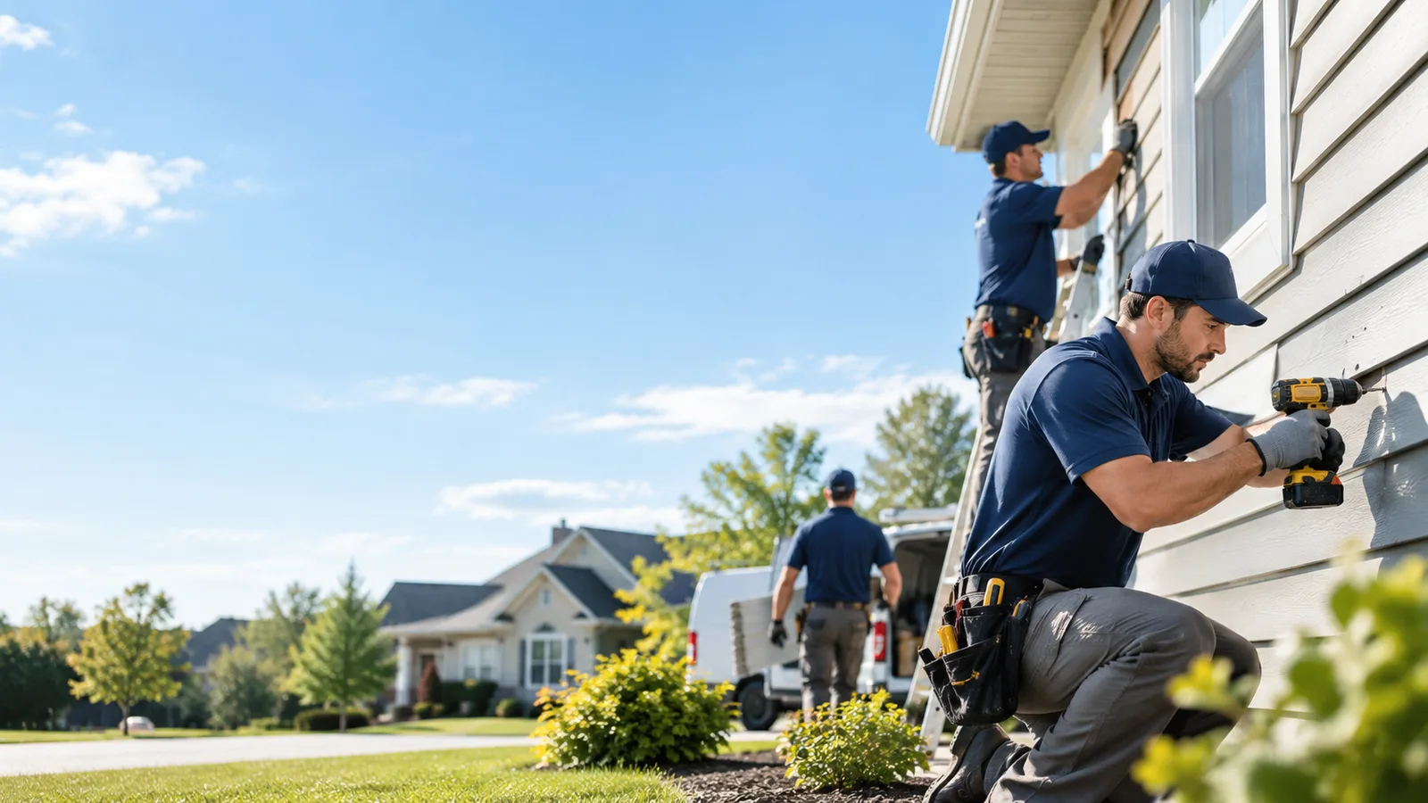Partial Siding Replacement in Quincy, MI